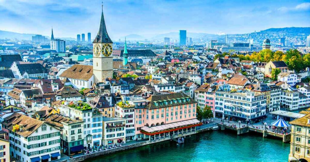 Zurich, Switzerland. Best Places in Europe to Travel Alone as a Woman